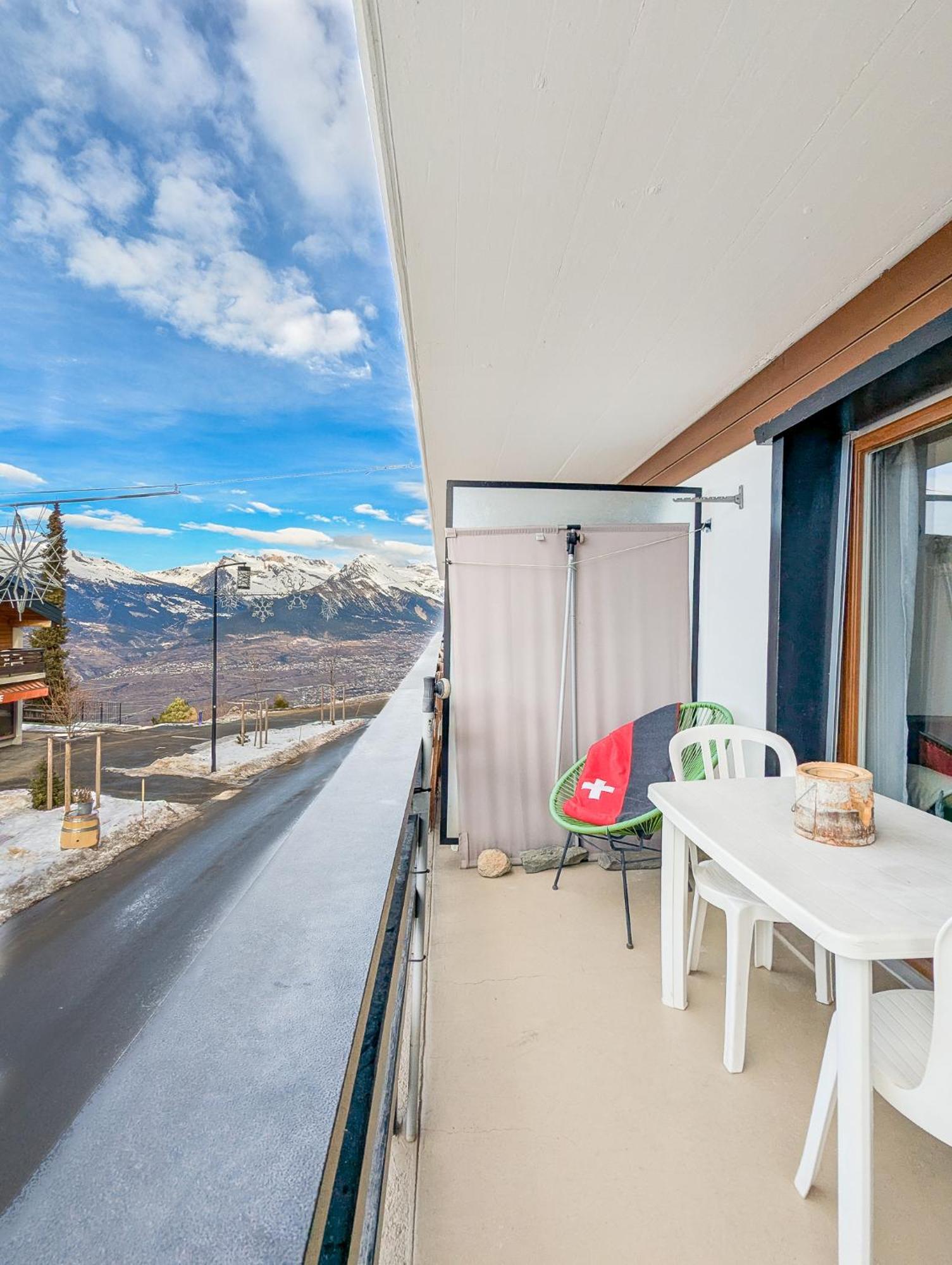Center Of Veysonnaz With A View ! Exterior foto